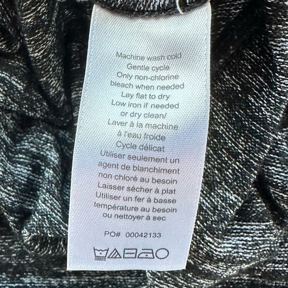 Rag & Bone Hudson Long Sleeve Tee in Black Heather EUC - Picture 4 of 11